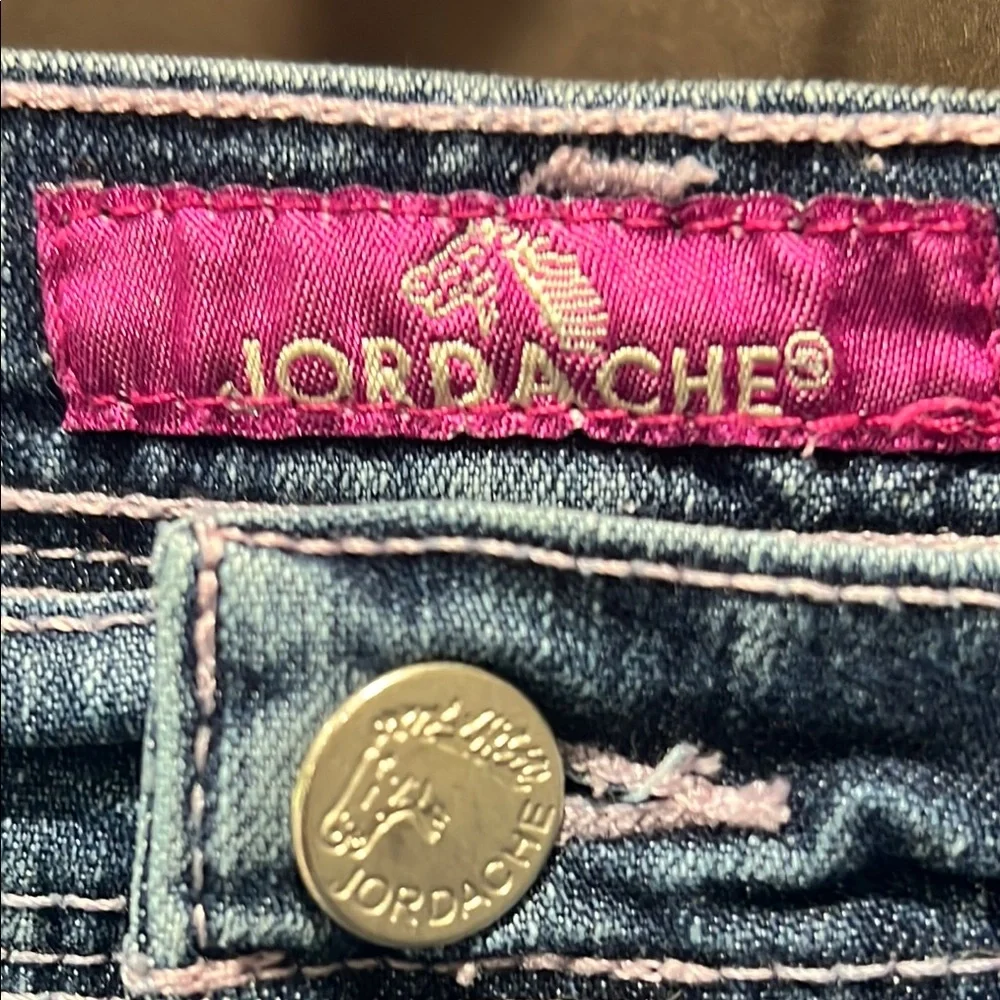 Y2K Girls Jordache Blue Flare Wide Leg Jeans, Size 14